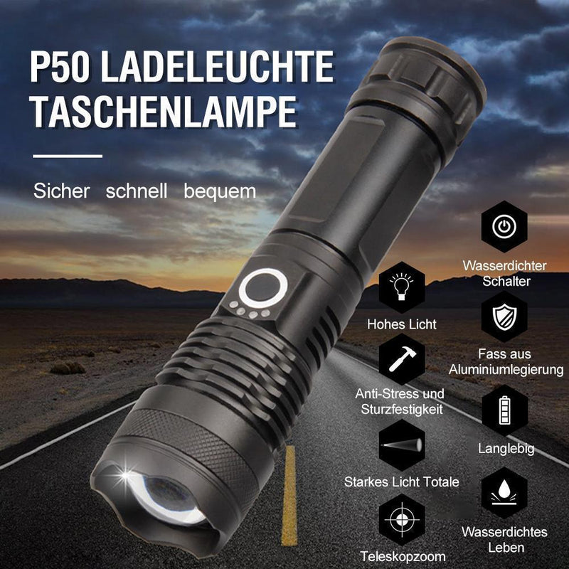 2023 Neujahr zeitlich begrenzter Verkauf 🎉LED wiederaufladbare taktische Laser-Taschenlampe 90000 hohe Lumen-Kaufen Sie 2 kostenlosen VIP-Versand